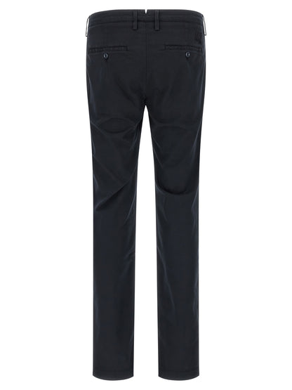 Jacob Cohen Blue Cotton Chino Pants