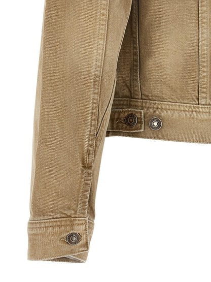 Tom Ford Beige Cotton Denim Jacket