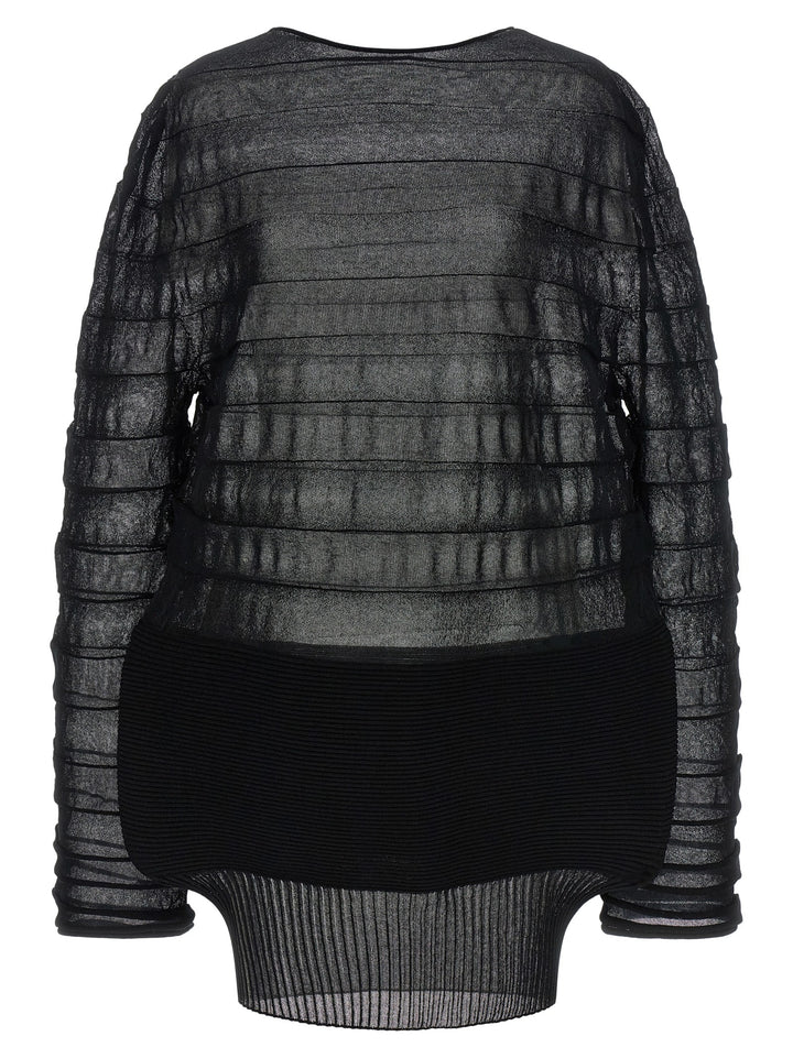 Issey Miyake Black Polyester Sweatshirt