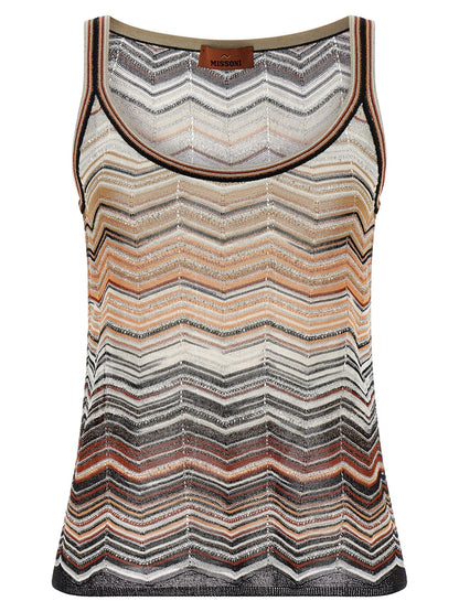 Missoni Multicolor Viscose Tank Tops