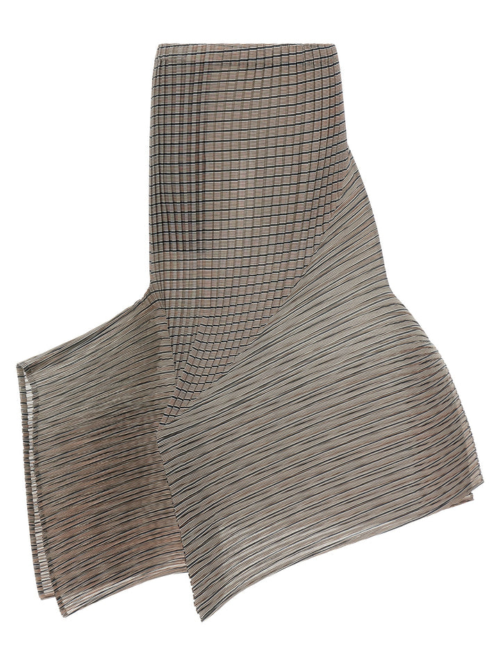 Issey Miyake Brown Polyester Mini Skirt