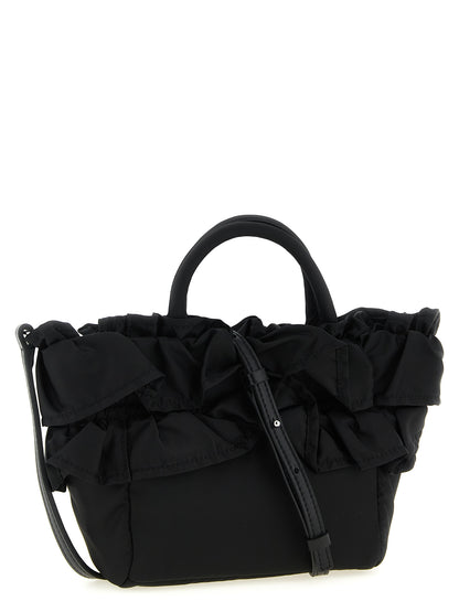 Ganni Black Nylon Handbag
