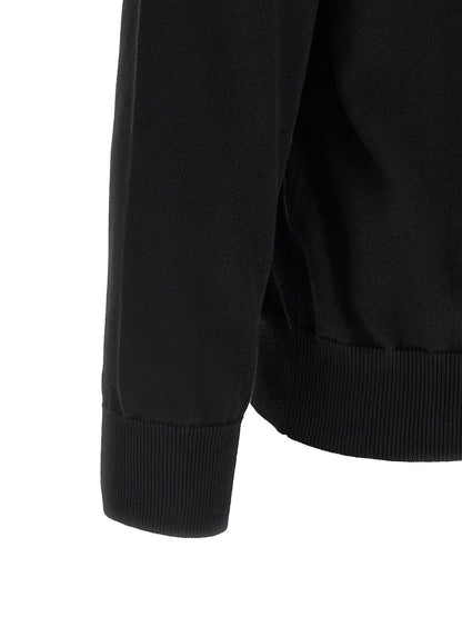 Stone Island Black Cotton Cardigan