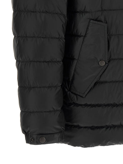 Moncler Black Polyamide Parka