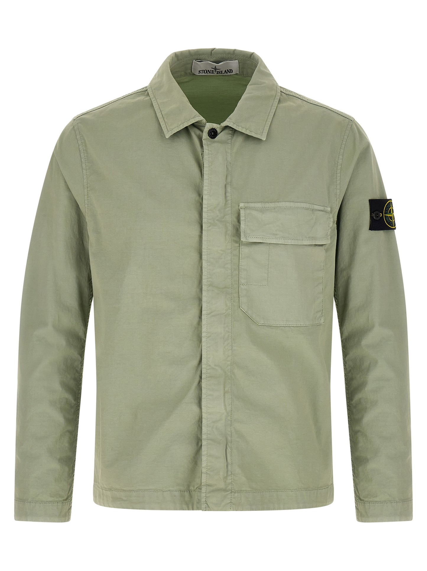Stone Island Bicolor Cotton Blouse