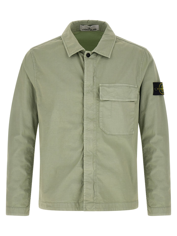 Stone Island Bicolor Cotton Blouse