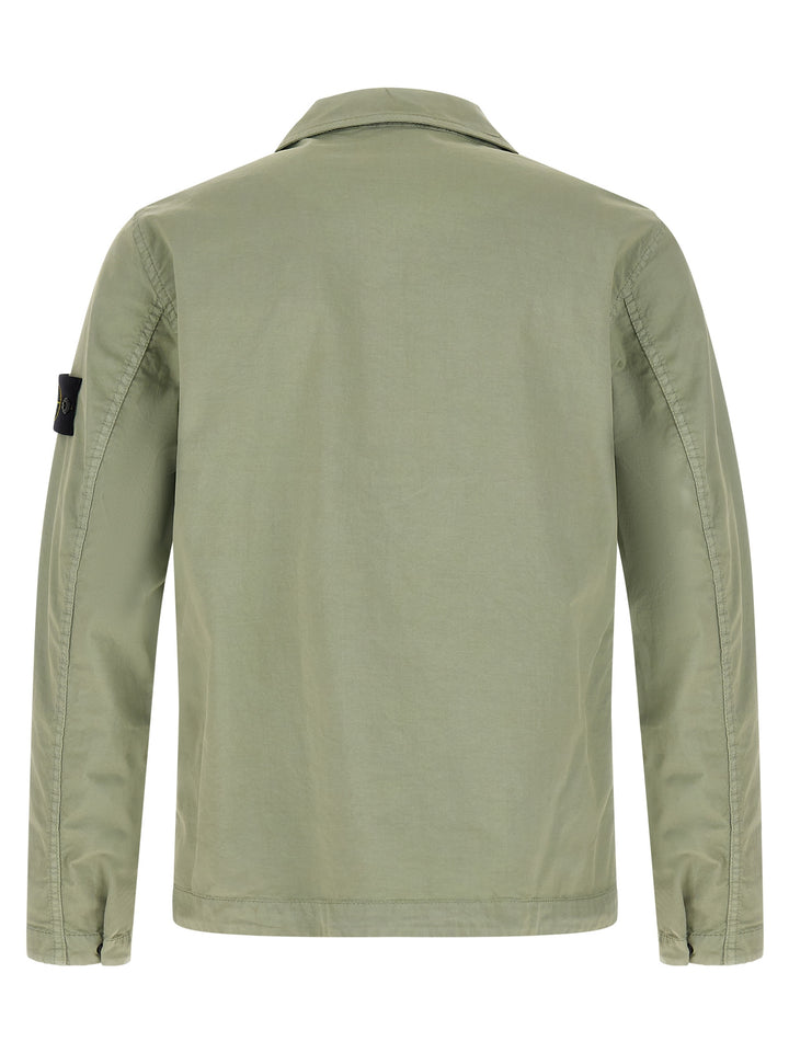 Stone Island Bicolor Cotton Blouse