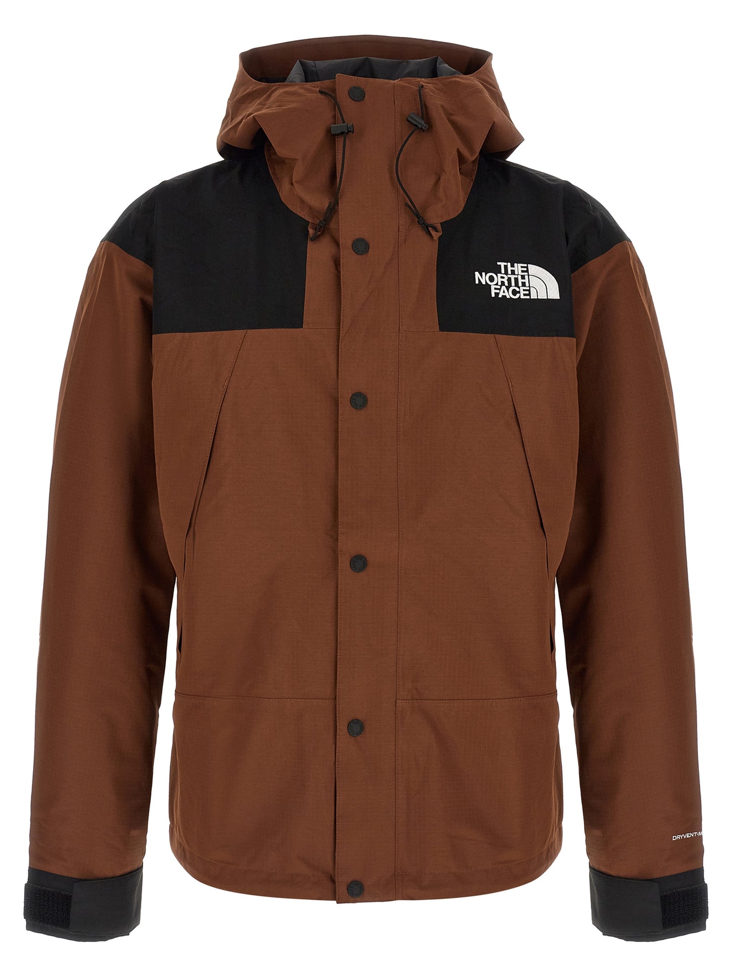 The North Face Brown Polyester Shell Jacket