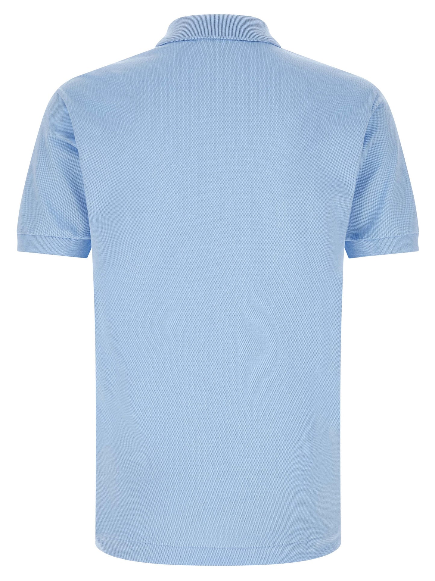 Lacoste Blue Cotton Polo Shirt