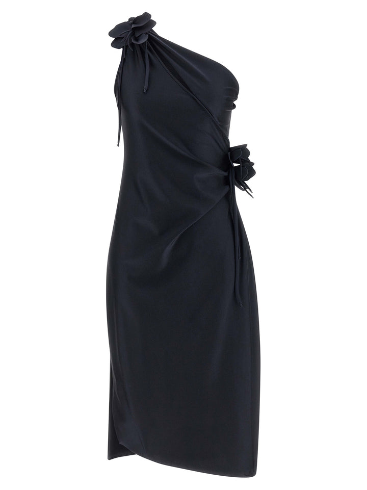 Coperni Black Polyamide Midi Dress