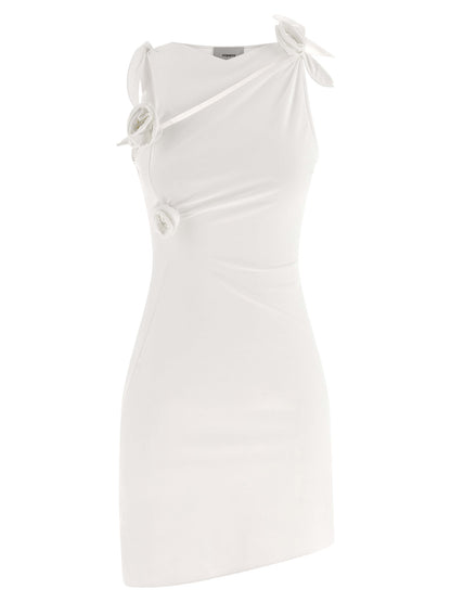 Coperni White Polyamide Short Dress