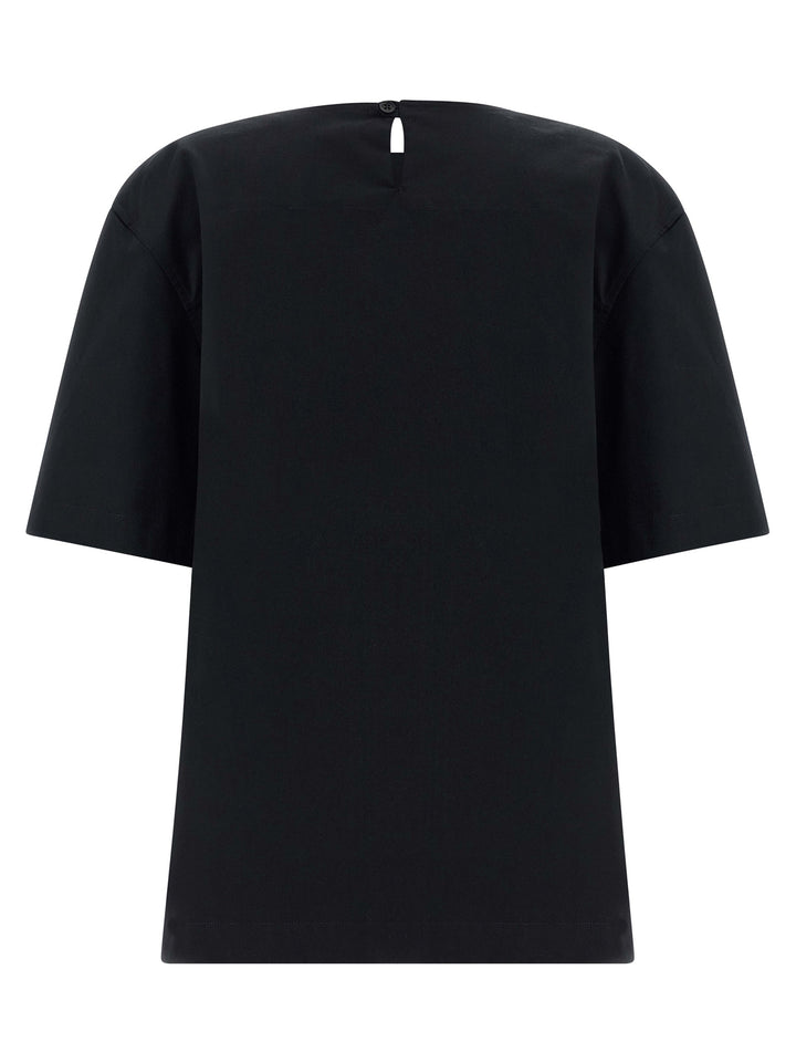 THELATEST Black Cotton T-Shirt