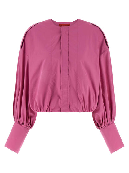 THELATEST Fuchsia Cotton Blouse