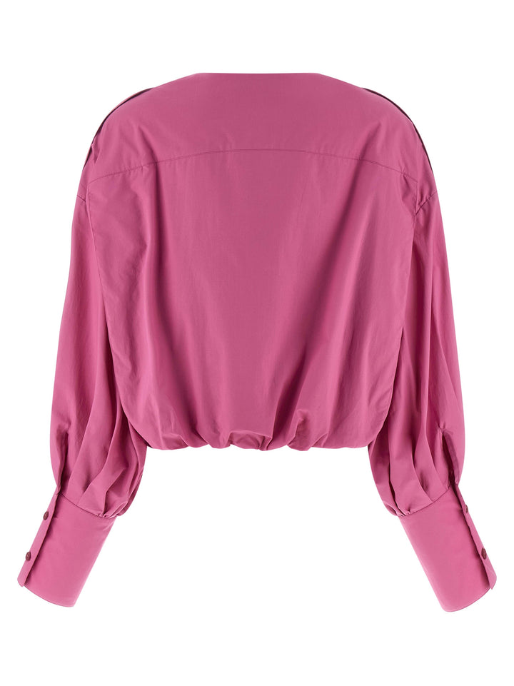 THELATEST Fuchsia Cotton Blouse