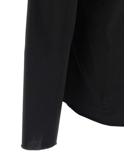 Thom Krom Black Cotton Blouse
