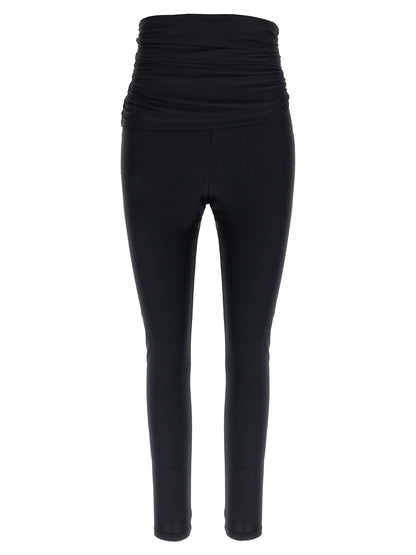 The Andamane Black Polyamide Leggings