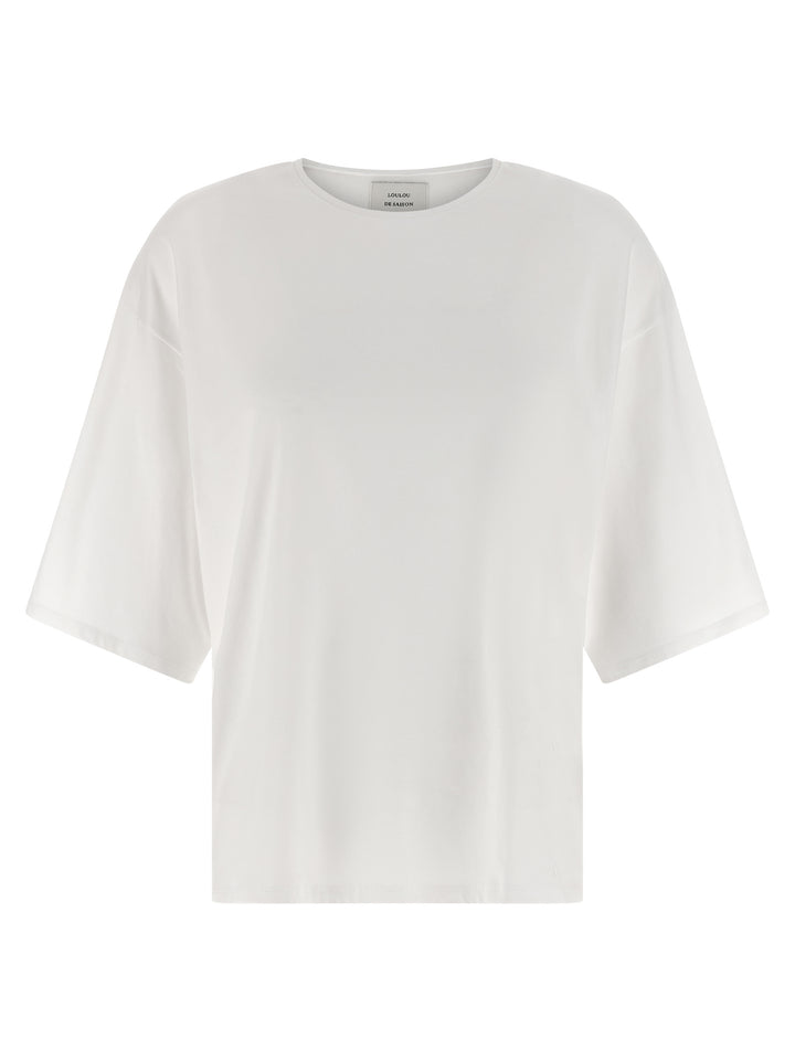 Loulou De Saison White Cotton T-Shirt
