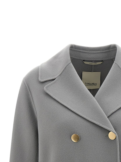 'S Max Mara Gray Virgin Wool Blazer