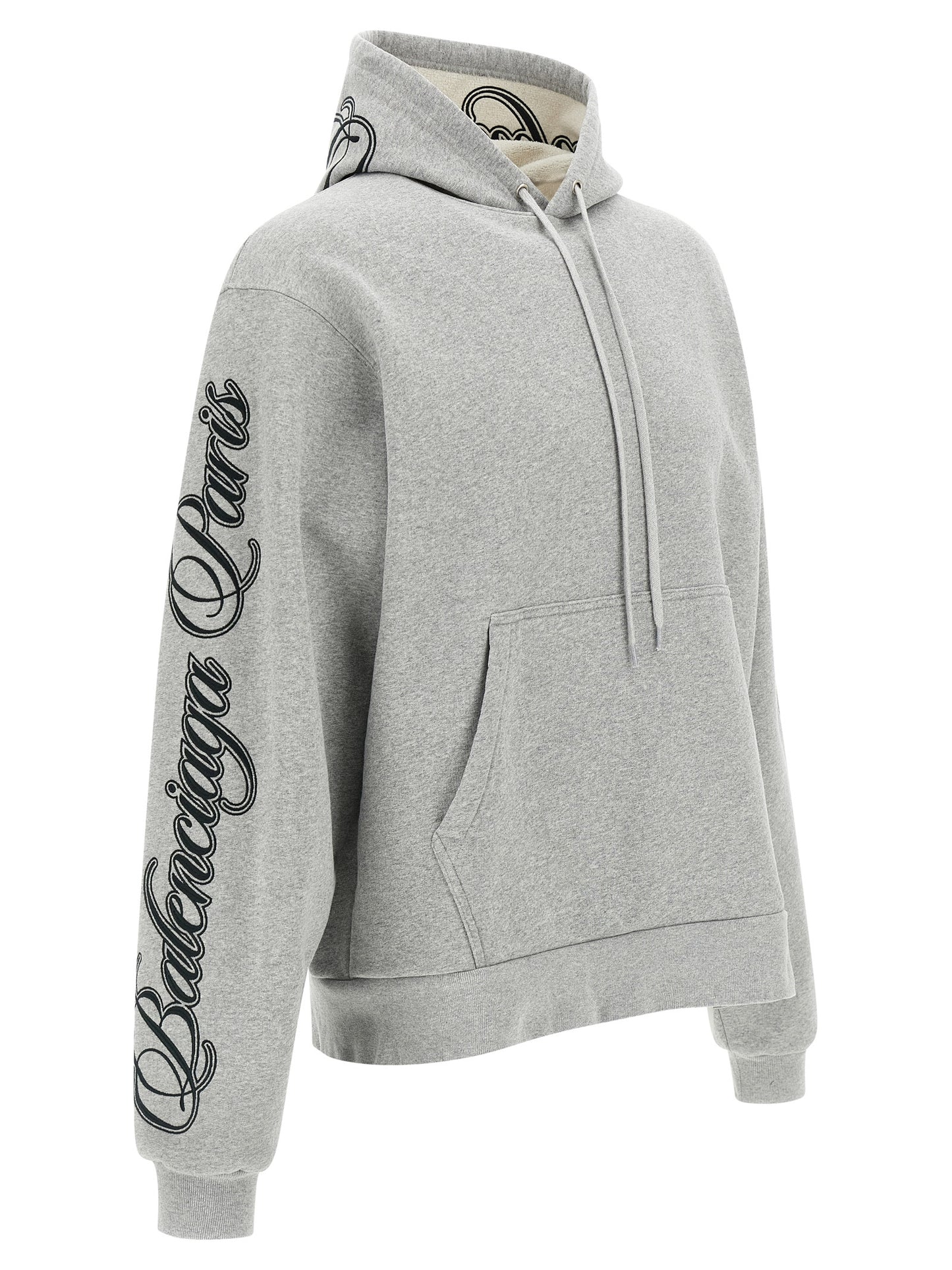 Balenciaga Gray Cotton Sweatshirt