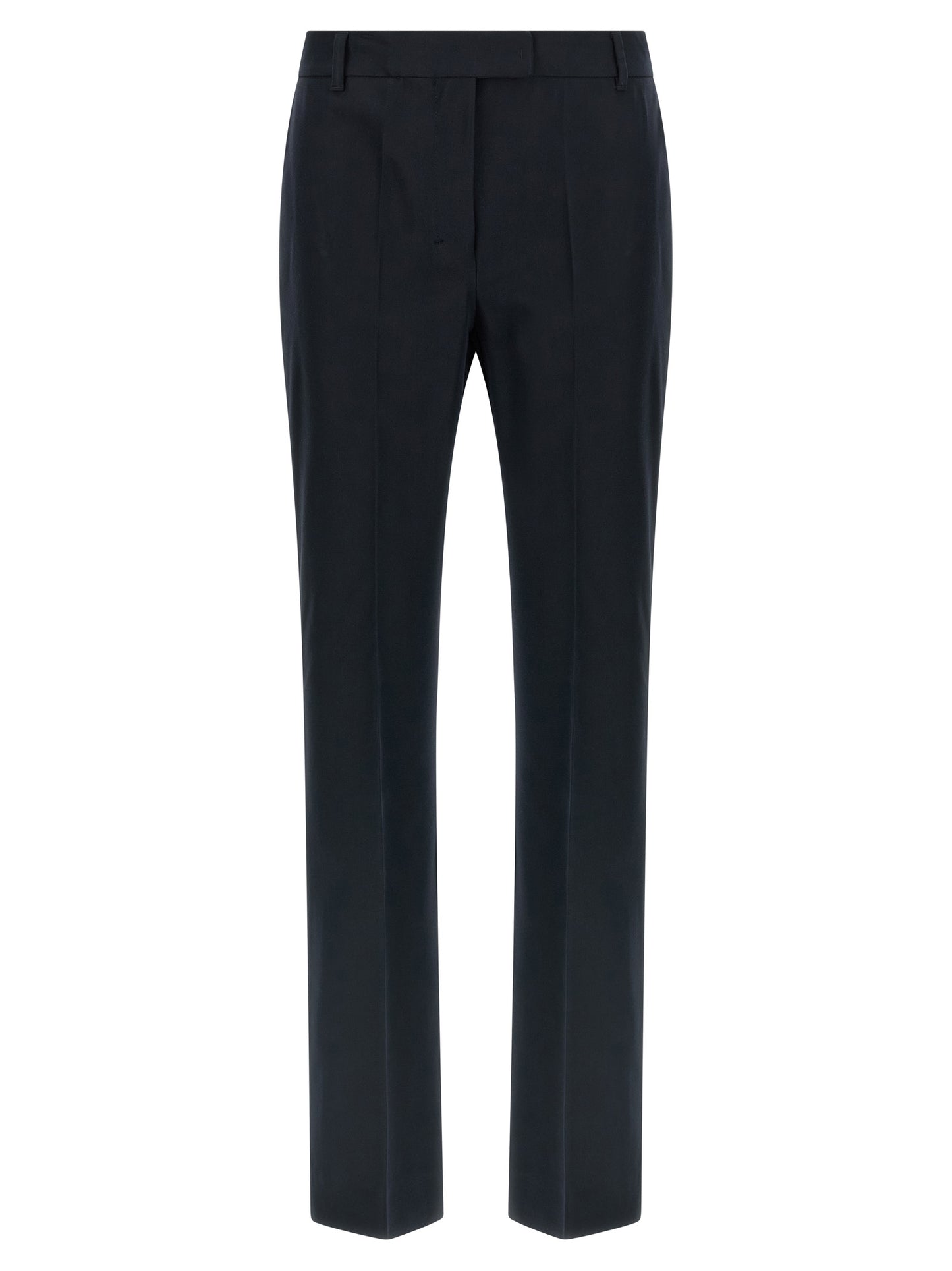 'S Max Mara Blue Cotton Flared Pants