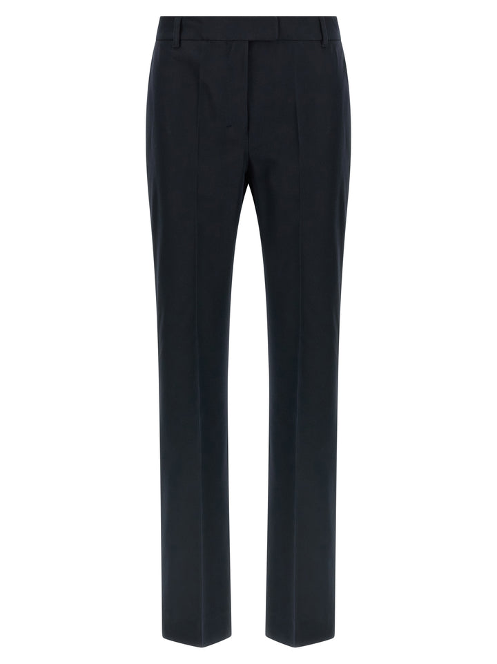 'S Max Mara Blue Cotton Flared Pants