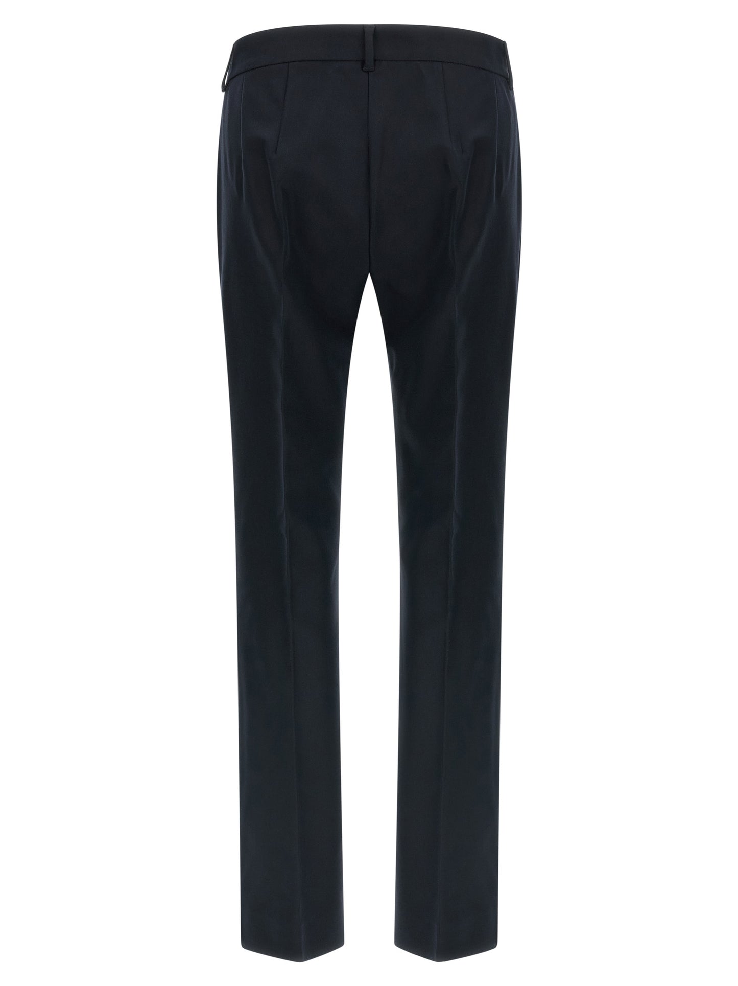 'S Max Mara Blue Cotton Flared Pants