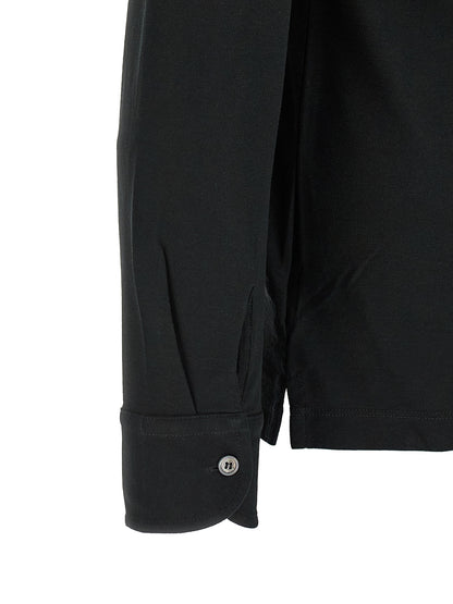 ZANONE Black Cotton Polo Shirt