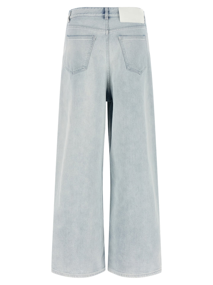 MM6 Maison Margiela Blue Cotton Jeans Denim