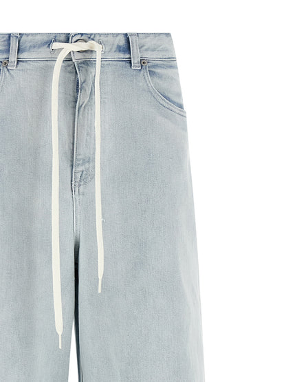 MM6 Maison Margiela Blue Cotton Jeans Denim