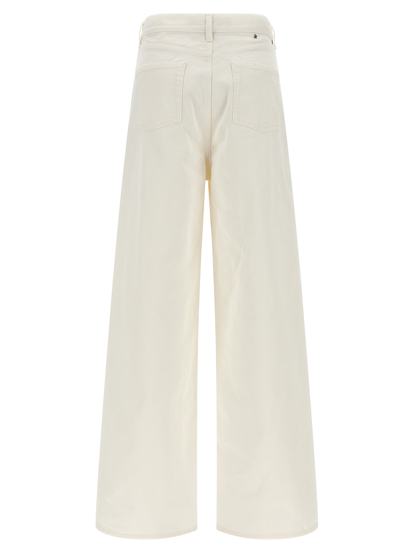 Golden Goose White Cotton Boyfriend Jeans