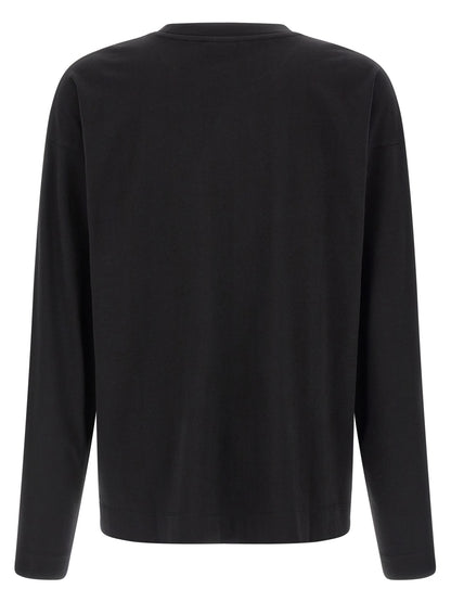Dries Van Noten Black Cotton T-Shirt
