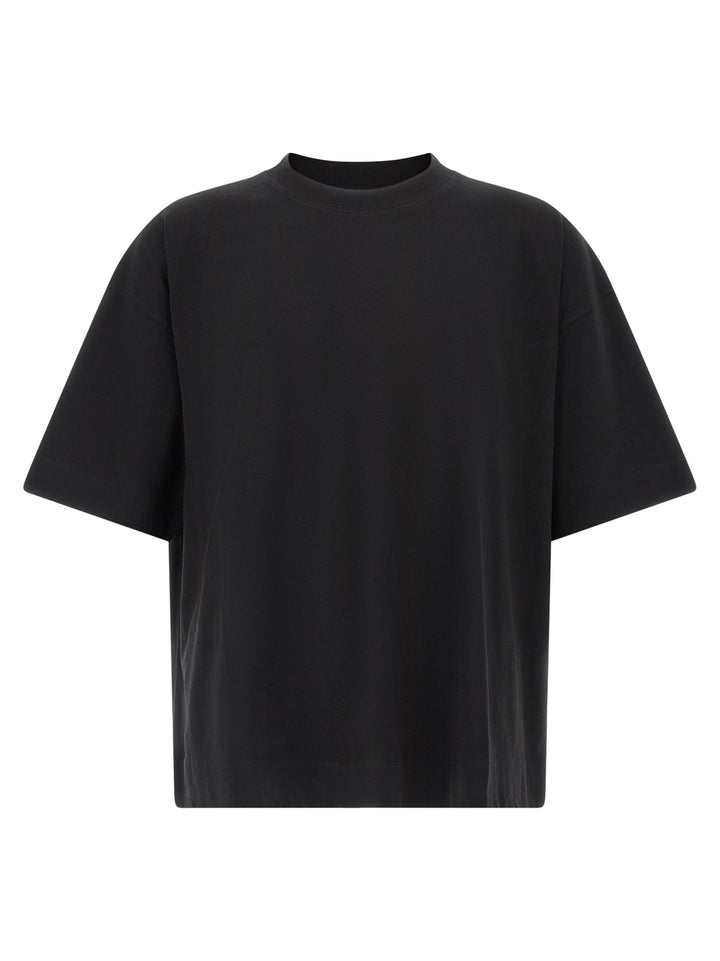 Dries Van Noten Black Cotton T-Shirt