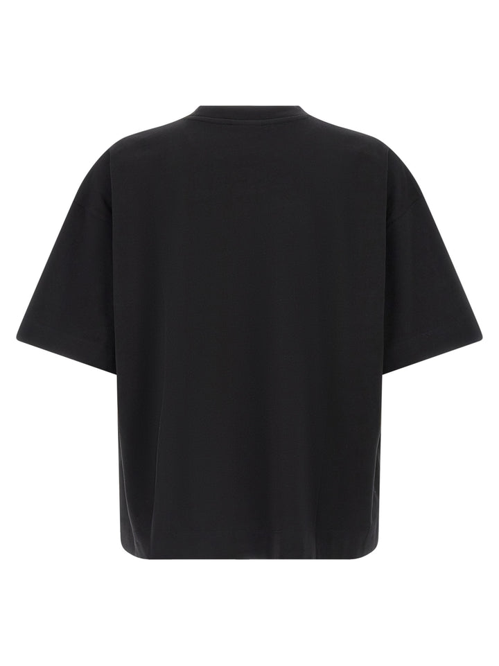 Dries Van Noten Black Cotton T-Shirt
