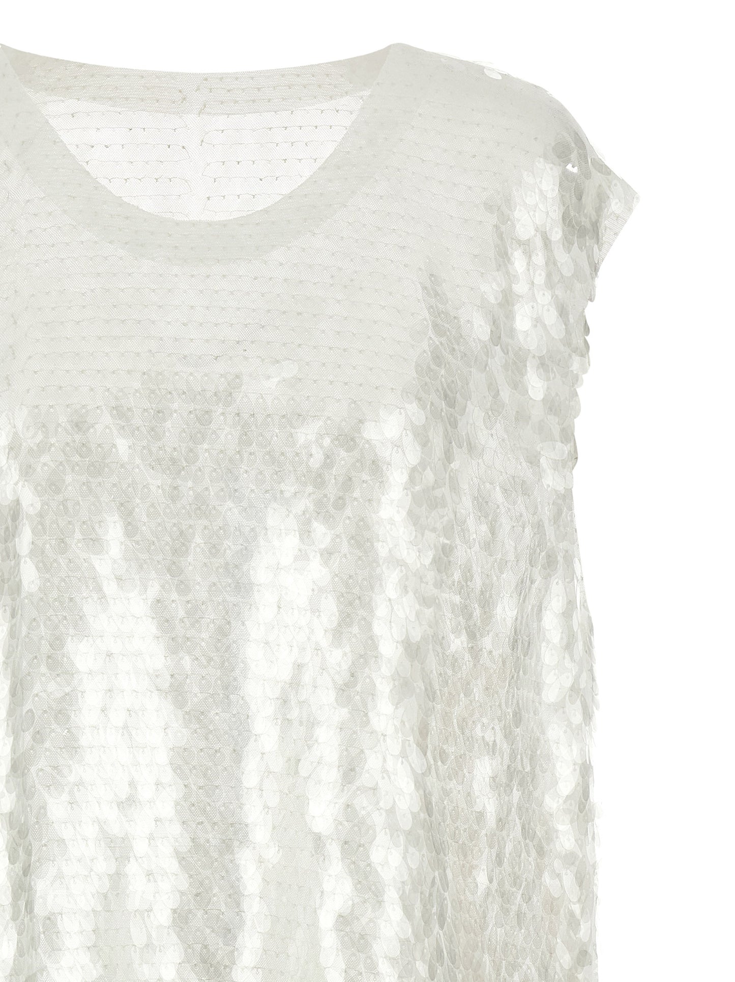 Norma Kamali White Polyamide Tank Tops