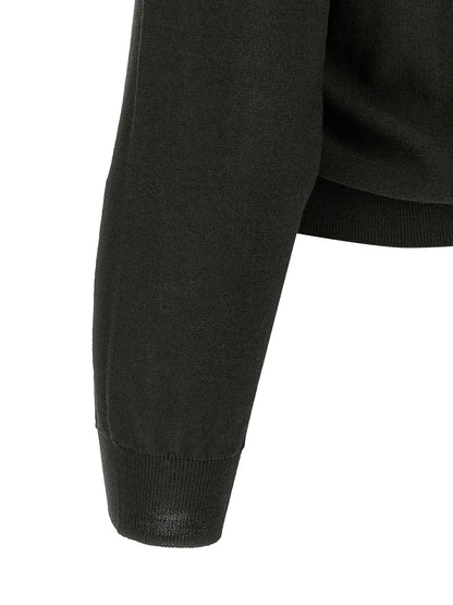 Lemaire Black Marabou Cardigan