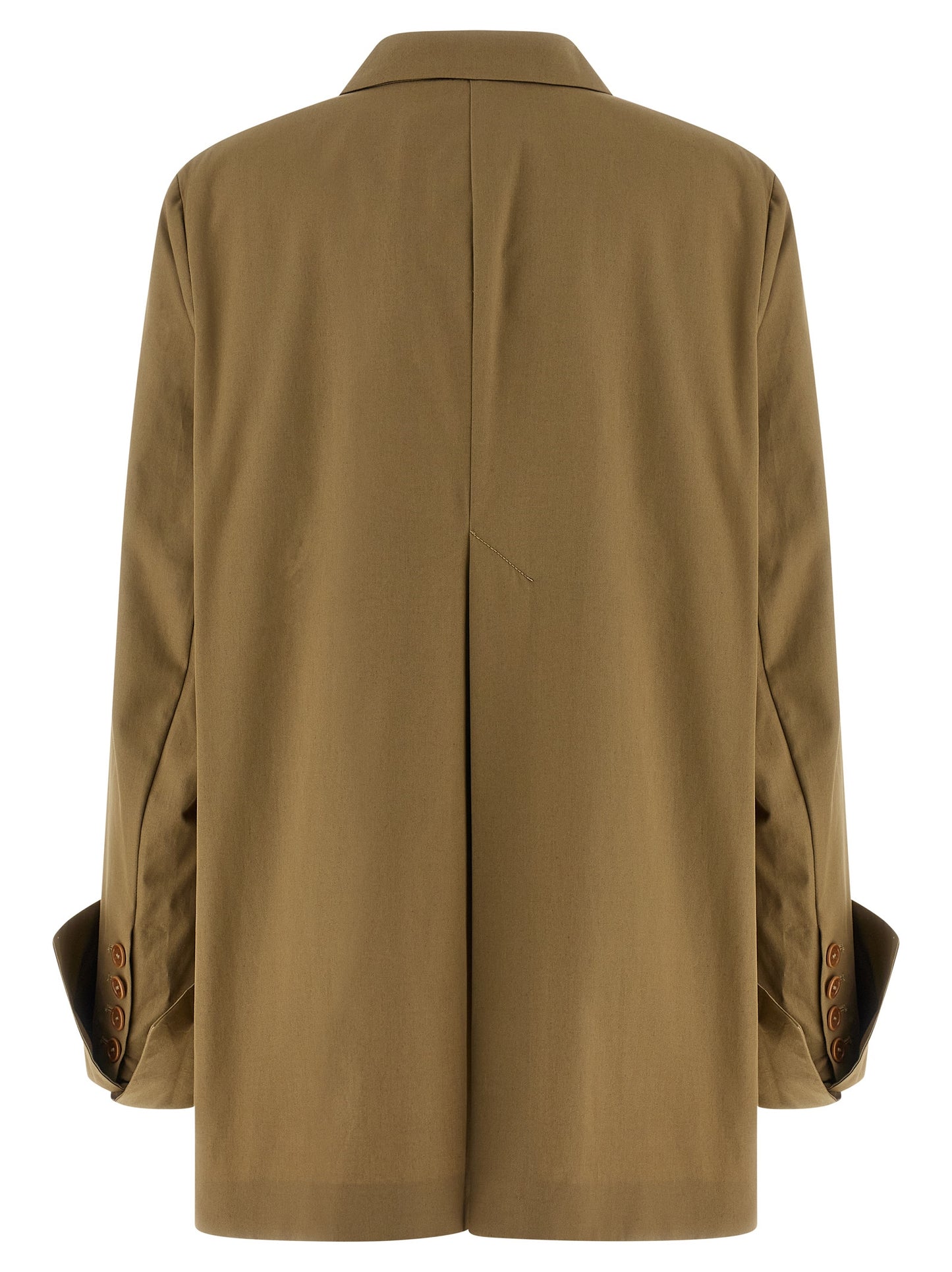 MAISON JEJIA Beige Cotton Blazer