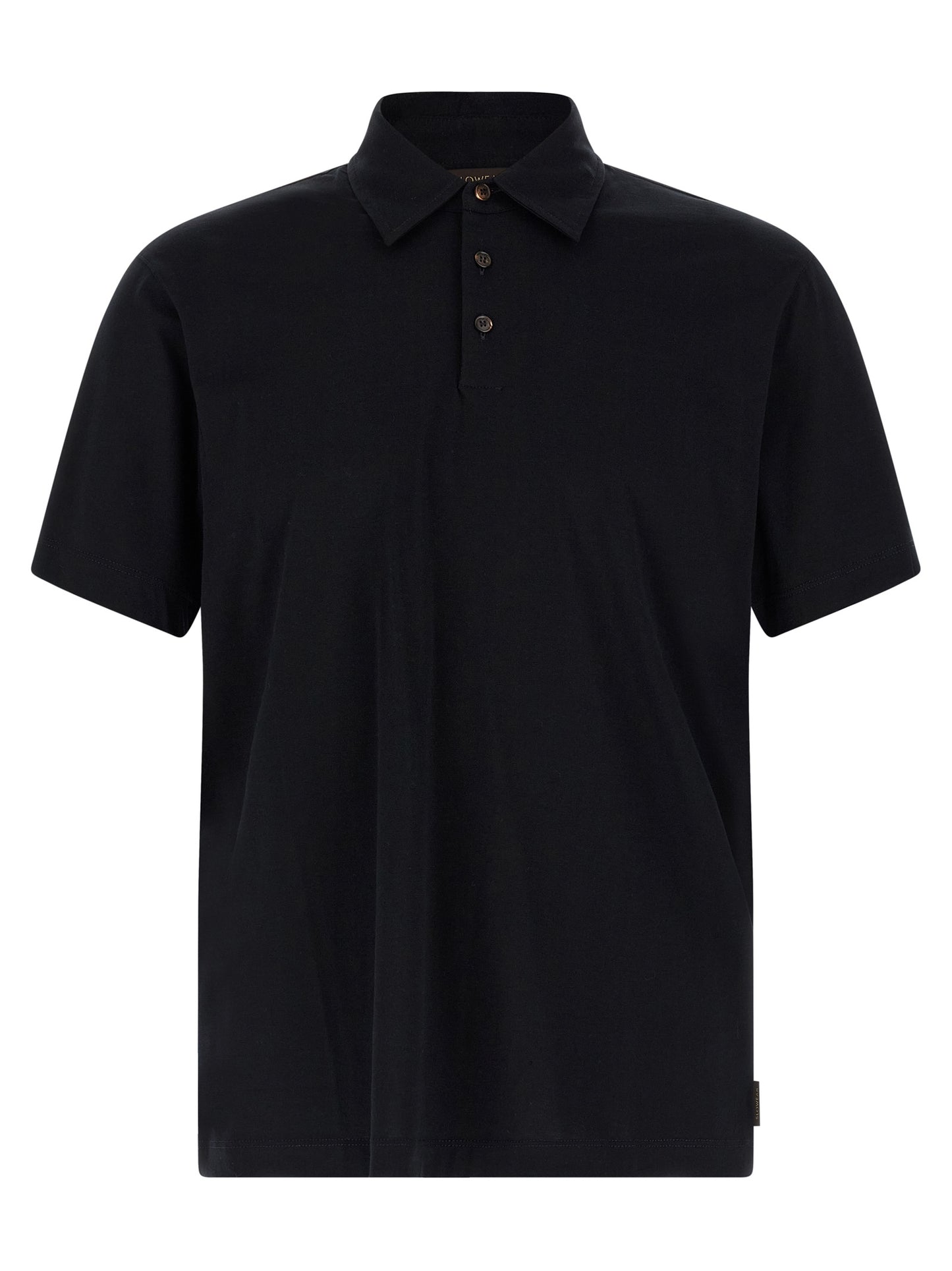 ZANONE Blue Cotton Polo Shirt