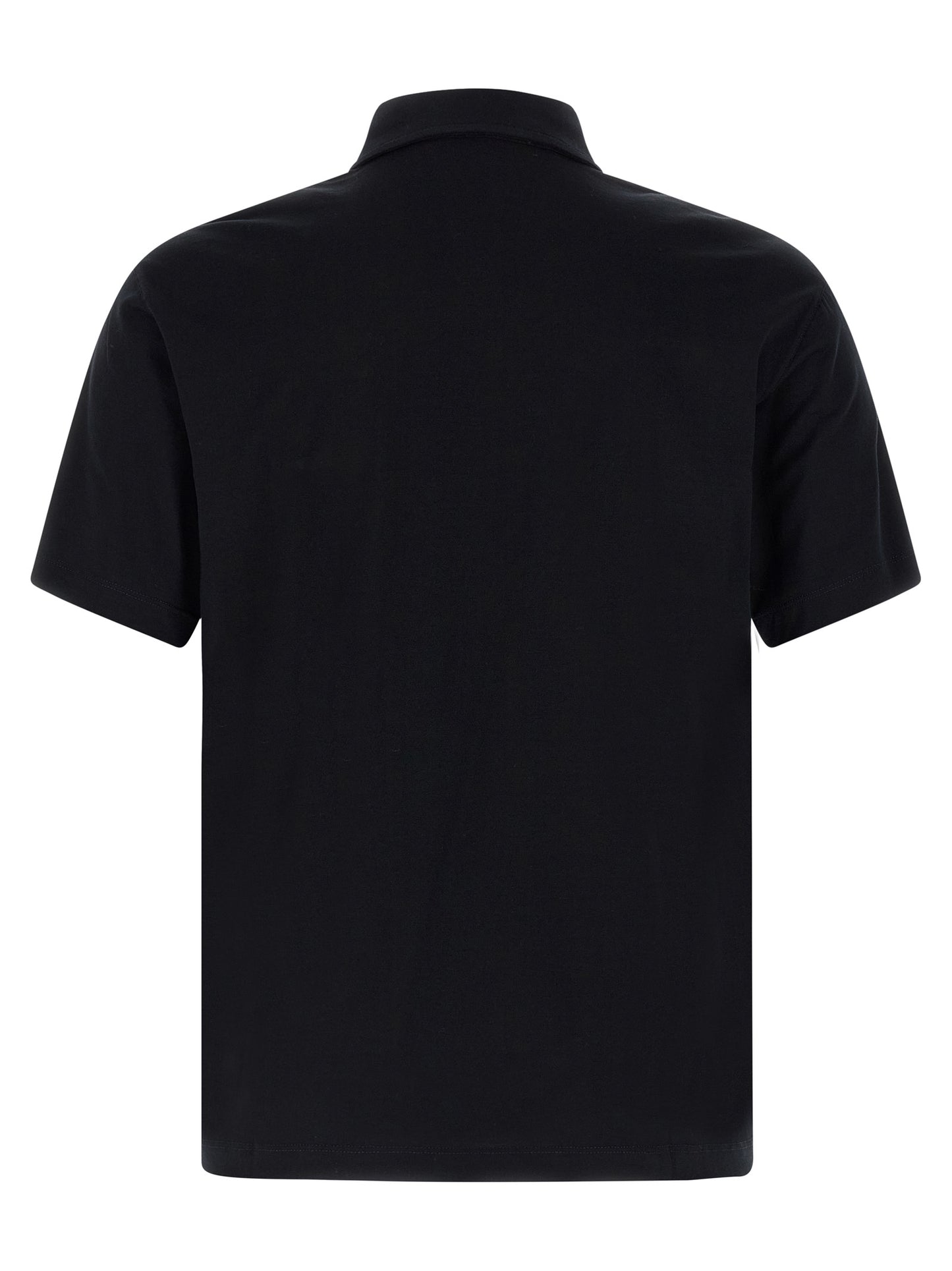 ZANONE Blue Cotton Polo Shirt