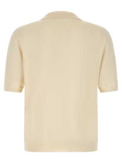ZANONE Beige Cotton Polo Shirt