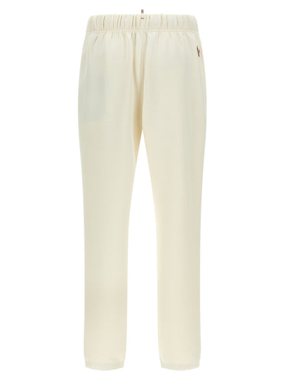 Moncler Grenoble White Polyester Joggers (Workout Pants)