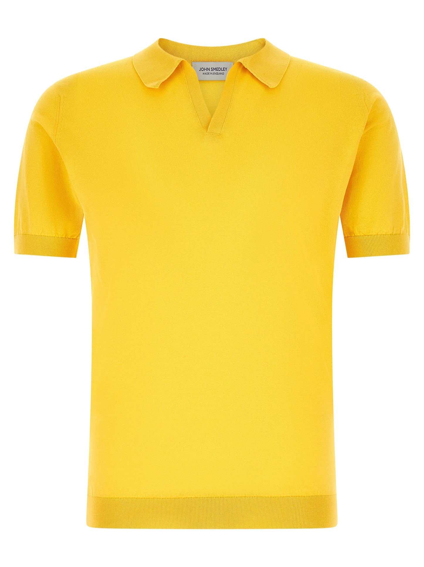 JOHN SMEDLEY Bicolor Cotton Polo Shirt