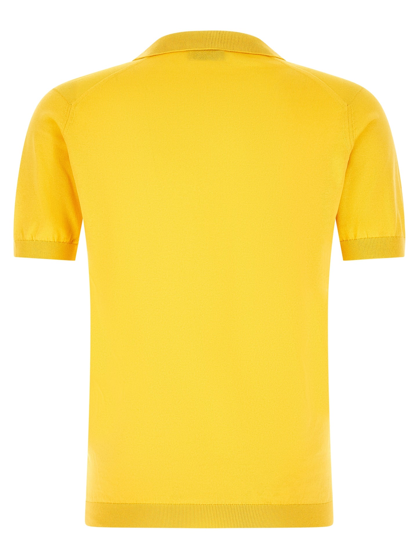 JOHN SMEDLEY Bicolor Cotton Polo Shirt