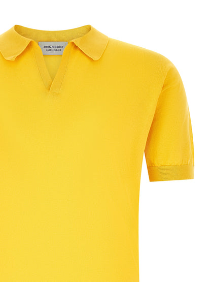JOHN SMEDLEY Bicolor Cotton Polo Shirt