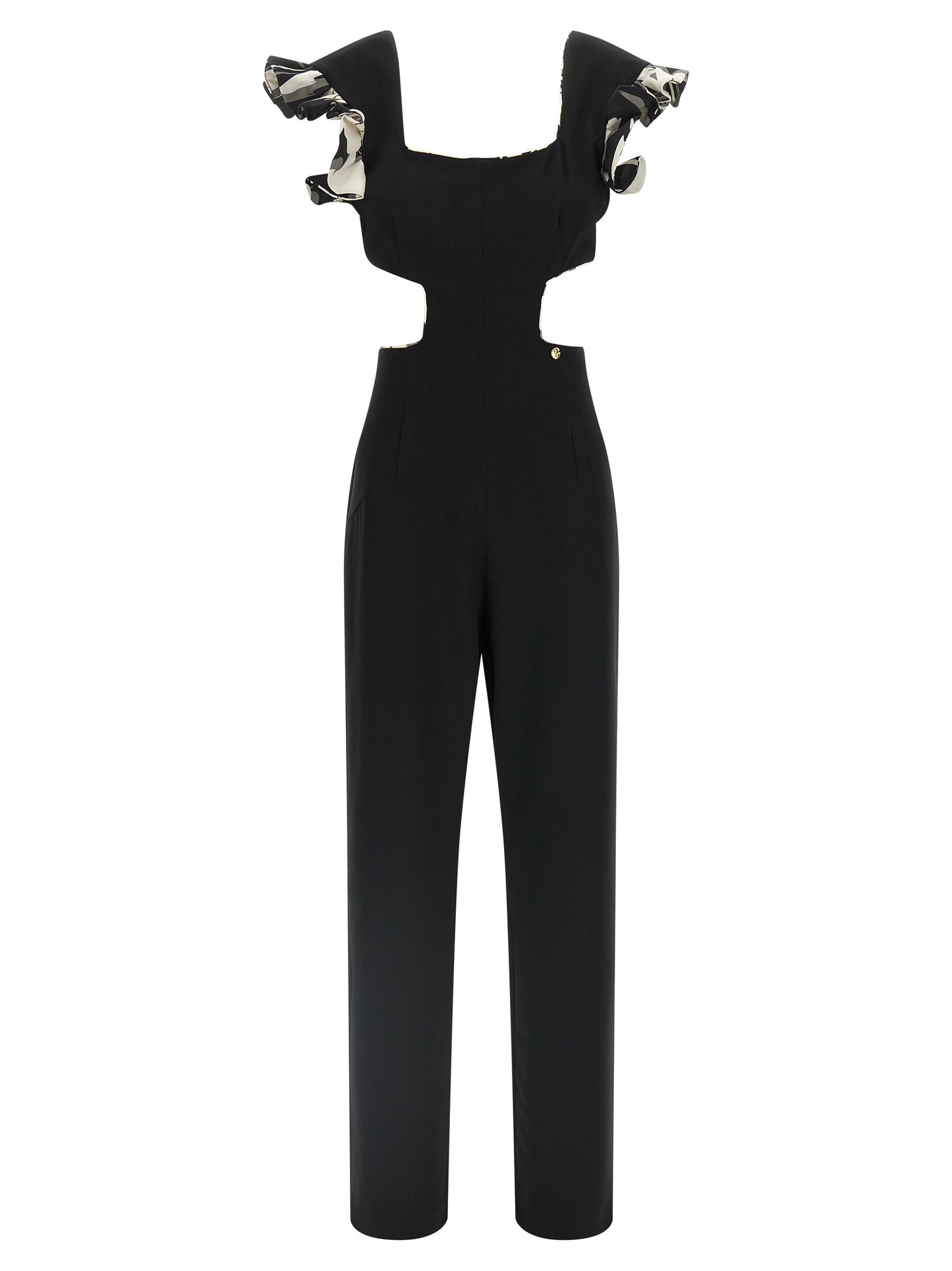 CATALINA Black Polyester Jumpsuit