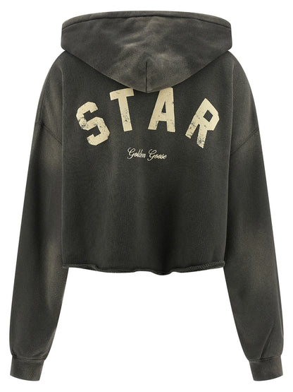 Golden Goose Gray Cotton Hoodie
