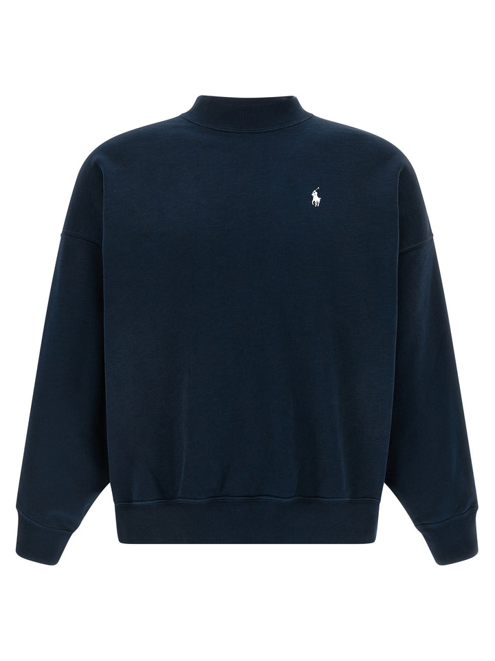 Polo Ralph Lauren Blue Cotton Sweatshirt