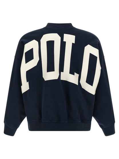 Polo Ralph Lauren Blue Cotton Sweatshirt