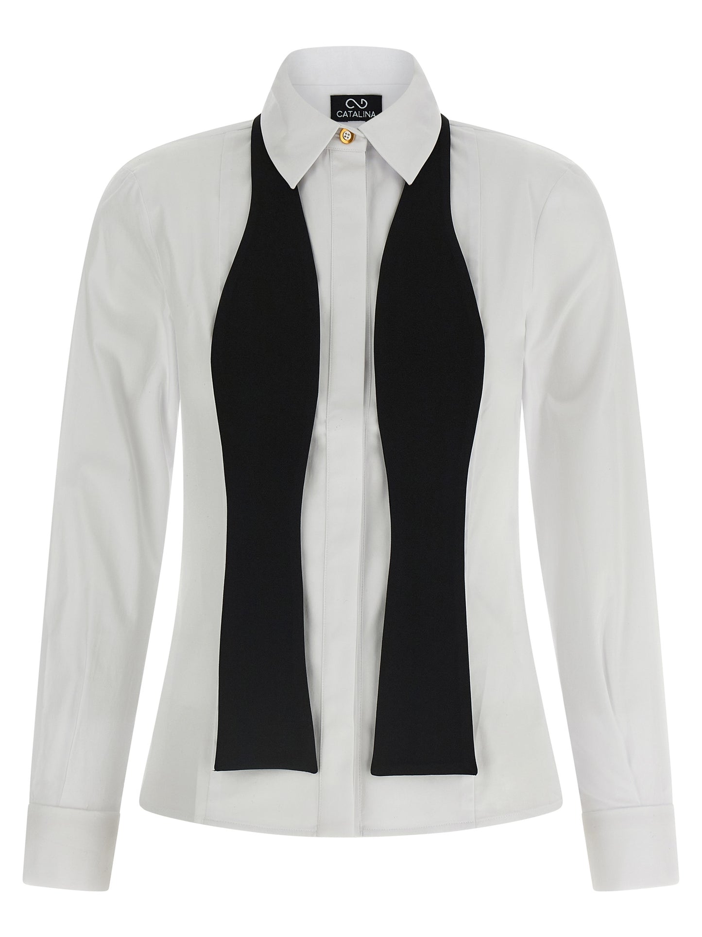 CATALINA White Cotton Blouse