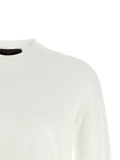 ZANONE White Cotton T-Shirt