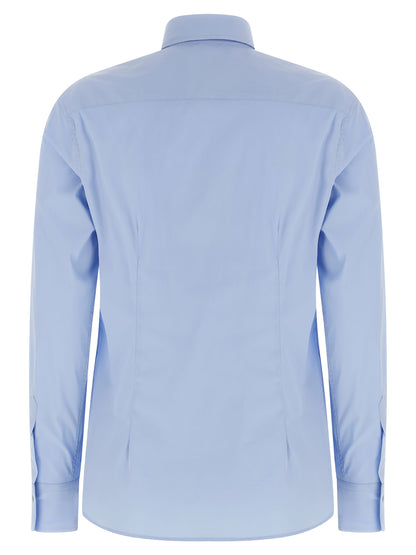 XACUS Blue Cotton Blouse